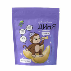 Диня сублімована слайси ТМ «Maxi 7» (30г)